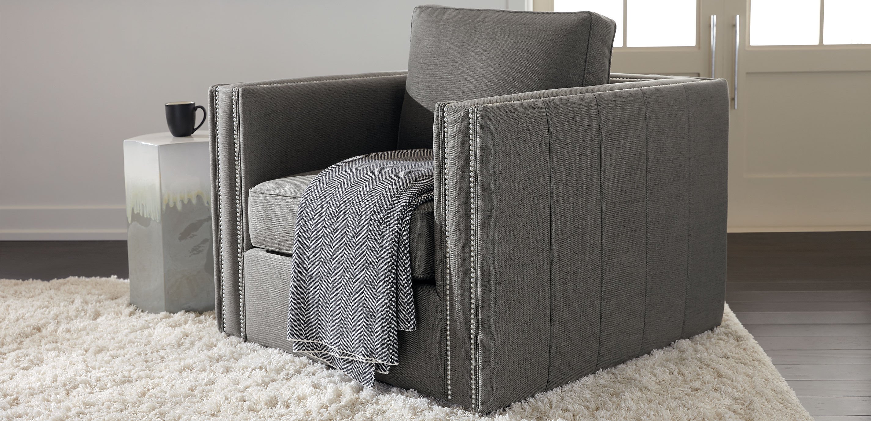 Wool Herringbone Throw_5