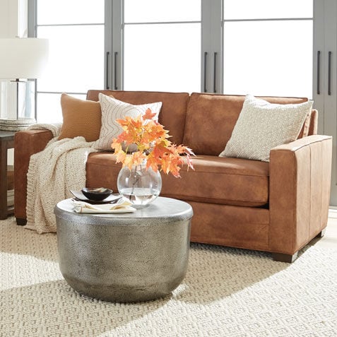 Spencer Track-Arm Leather Sofa Product Tile Hover Image spencerTAsofaLTH