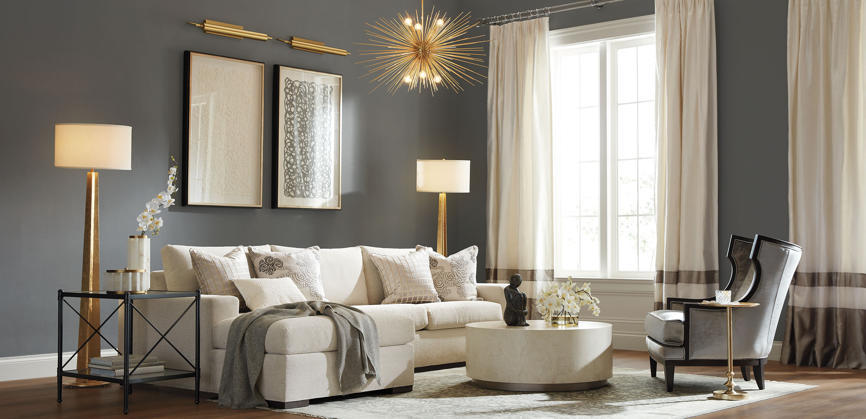 Acrylic Drapery Hardware Set with Cylinder Finial_3