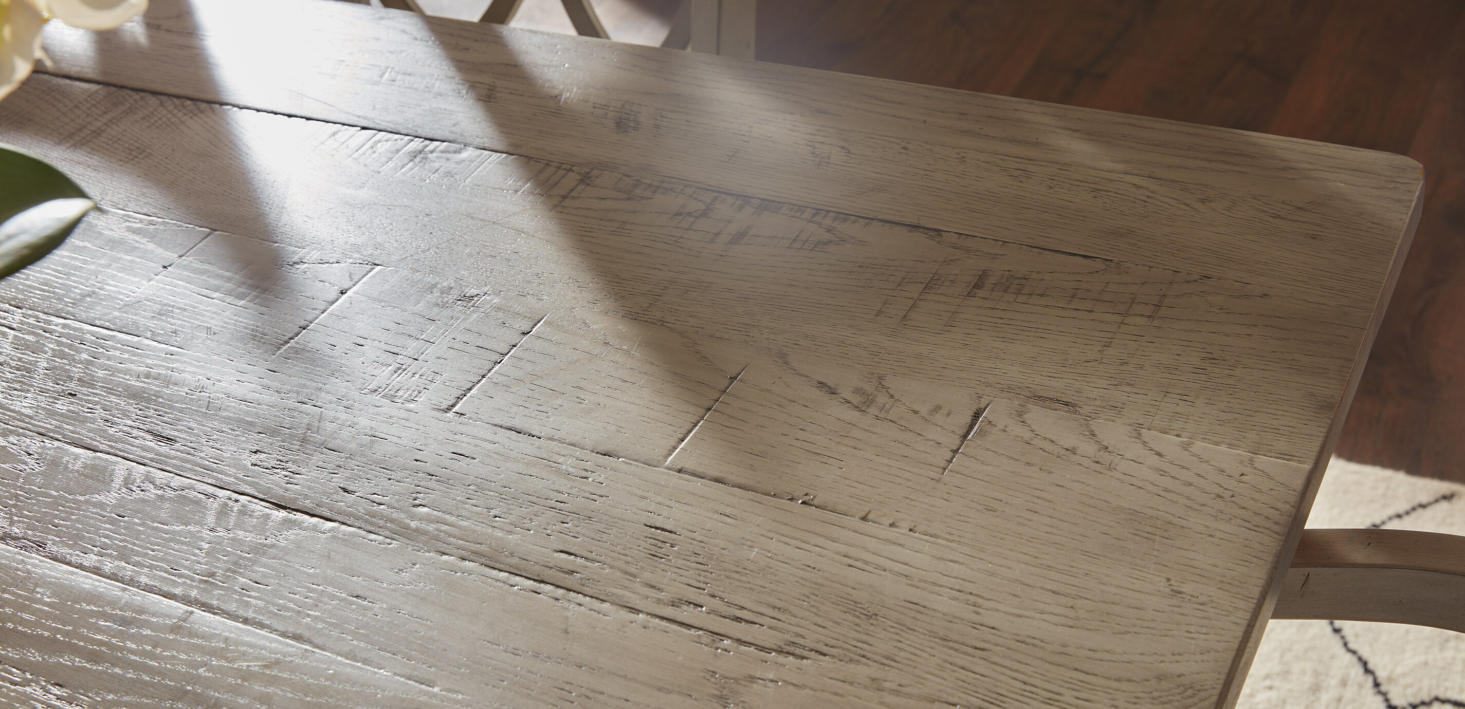 Corin Rough-Sawn Trestle Dining Table_5