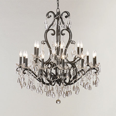 Whitney Slate Chandelier Product Tile Hover Image 093643