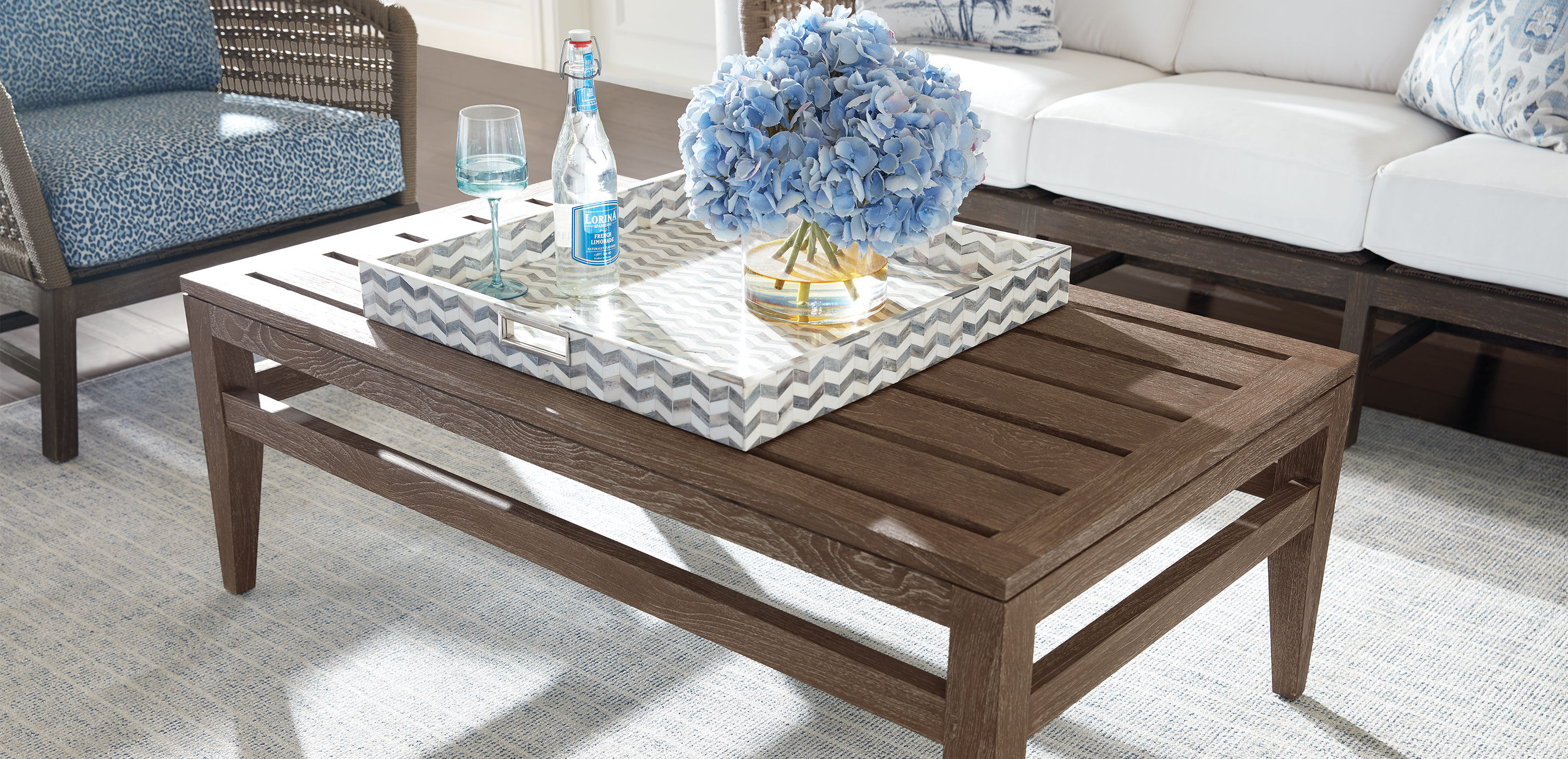 Chevron 24" Square Bone Tray_2