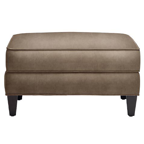 Bridgers Leather Ottoman image