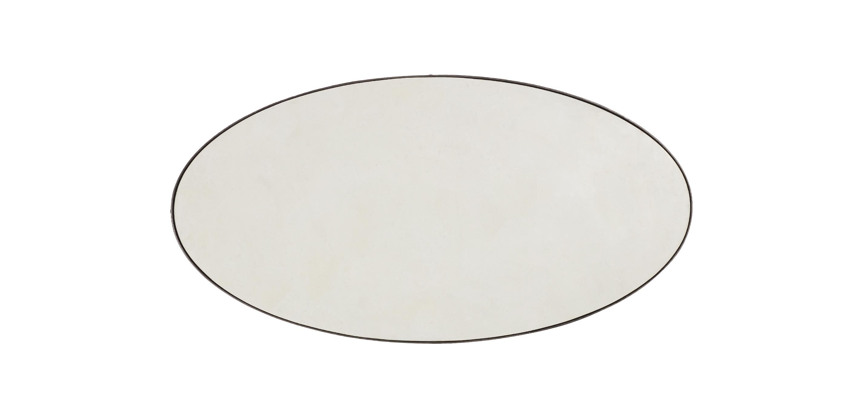 Valeria Stone-Top Oval Coffee Table_5