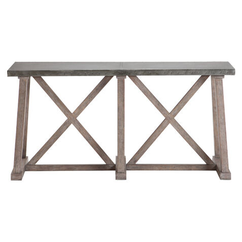 Bruckner Metal-Top Console Table image