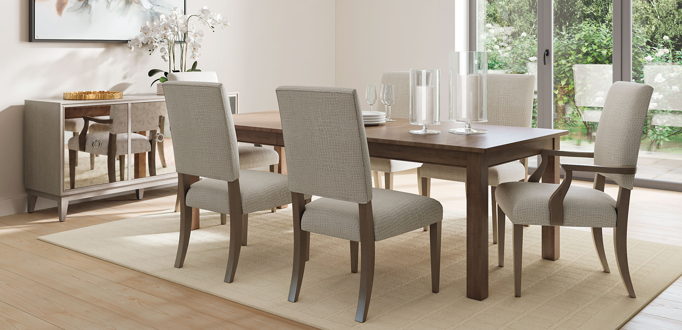 Heston Mirrored Oak Buffet_9