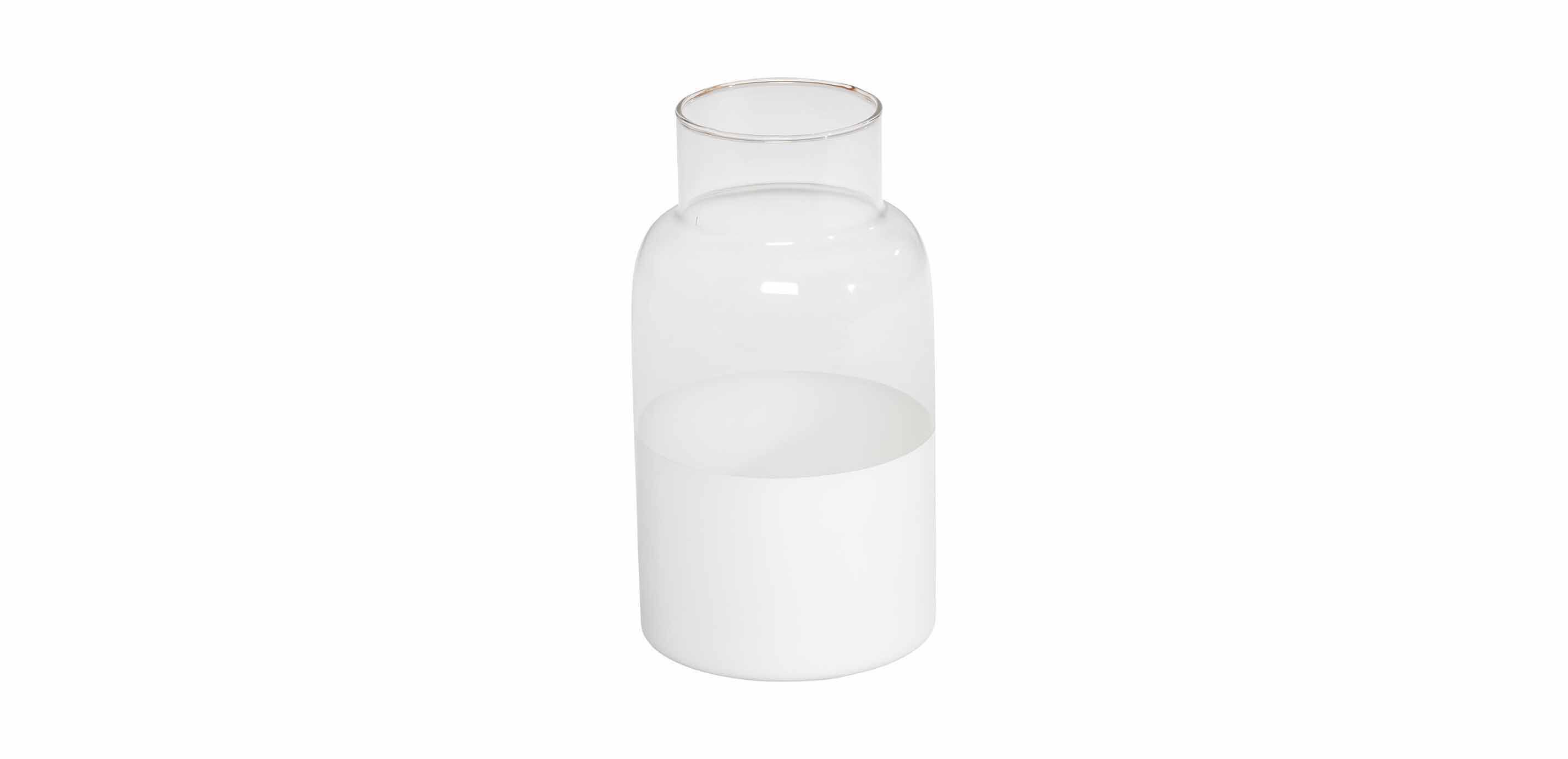 Oxford Painted Glass Jar