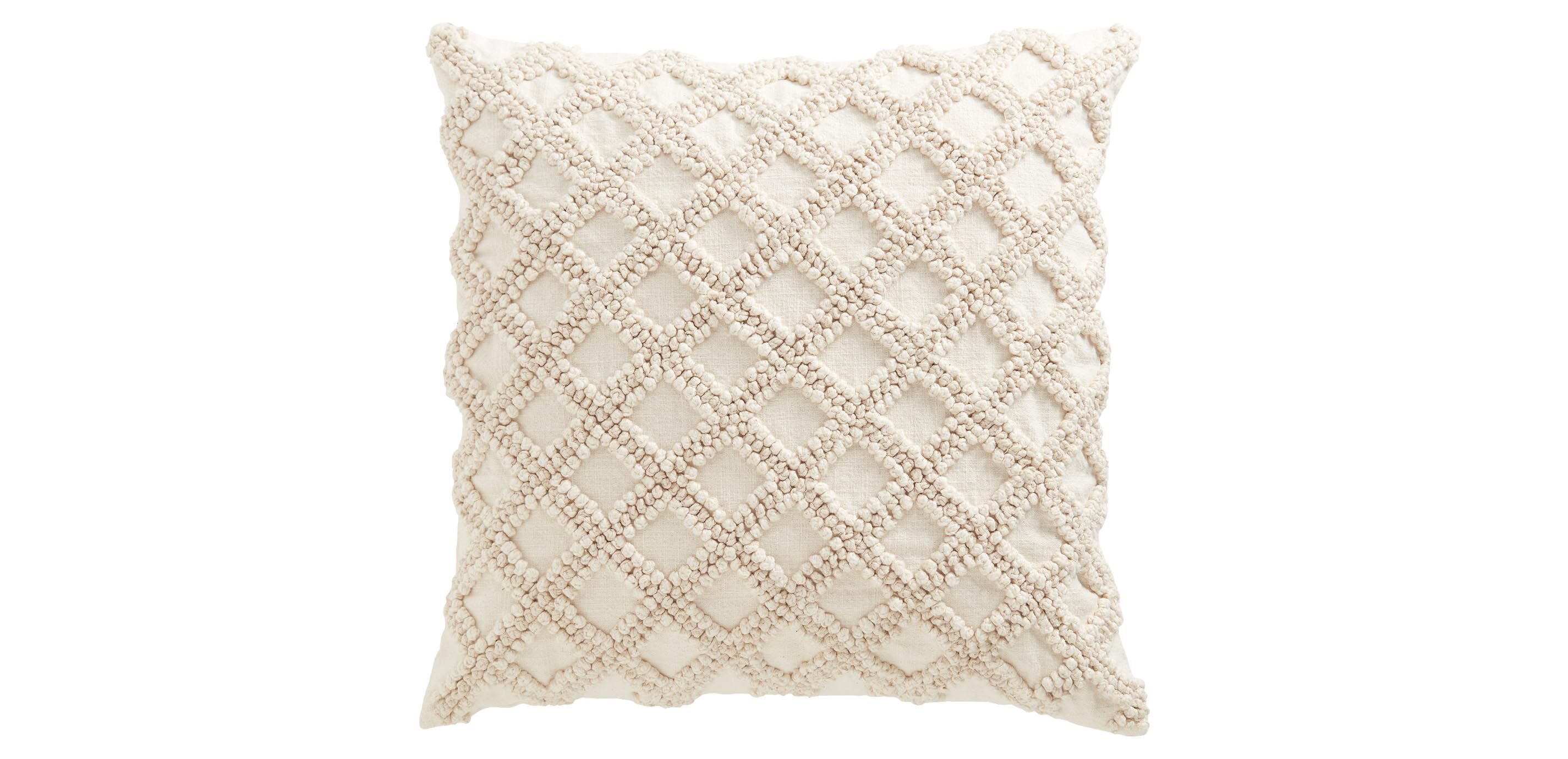 Knotted Cotton Pillow
