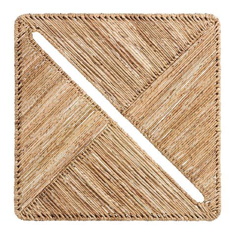 Nuala Seagrass Square Wall Panel image