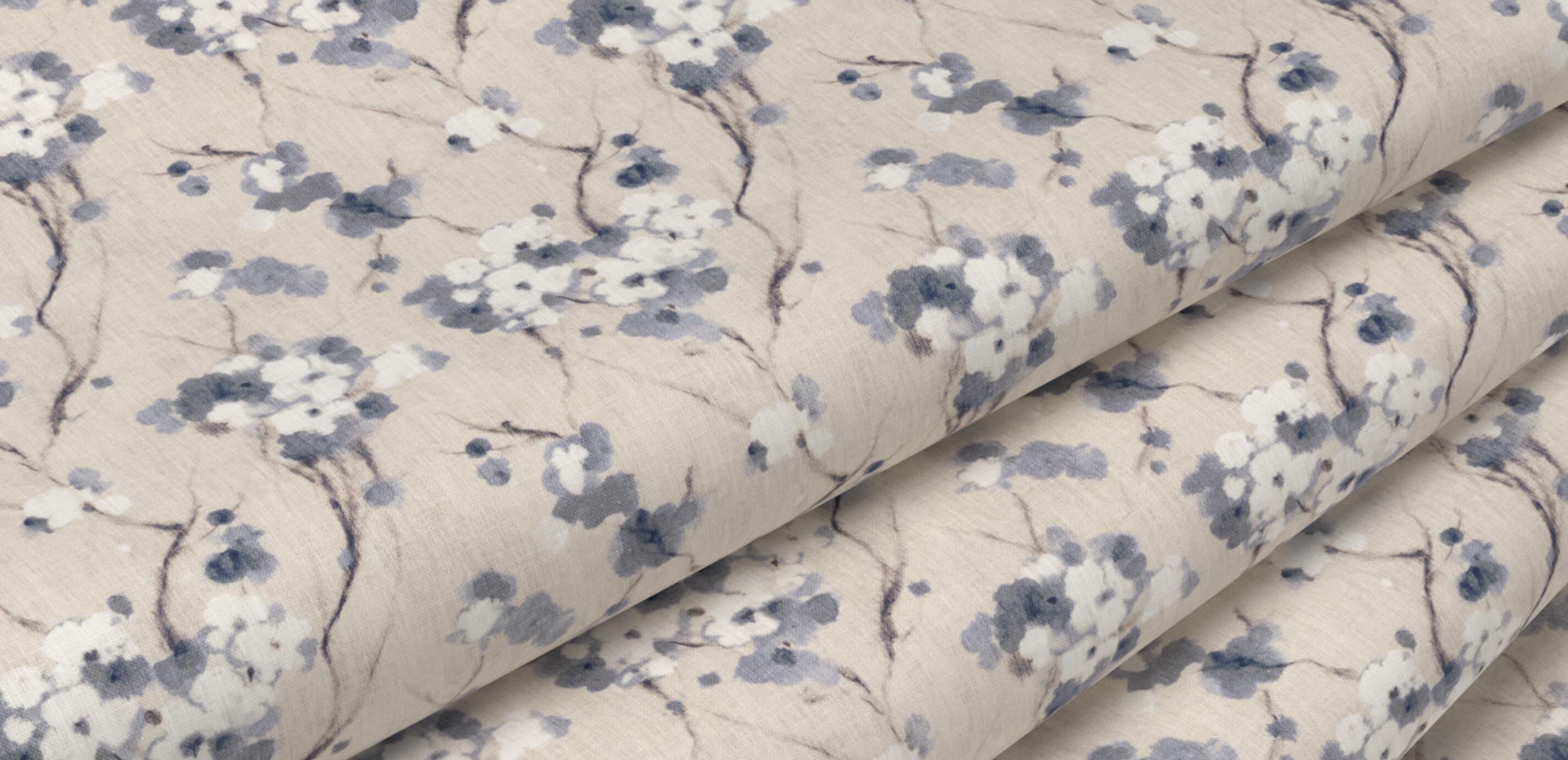 Adria Indigo Fabric By the Yard_1