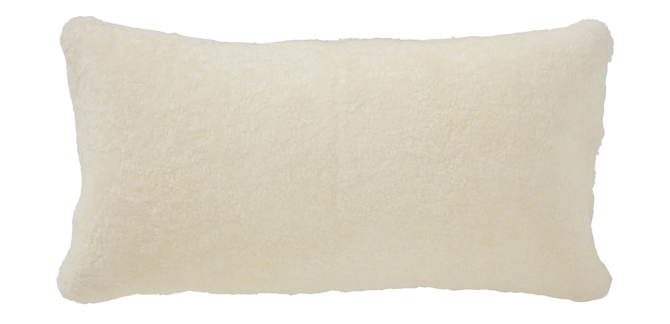 Sheared Sheepskin Lumbar Pillow