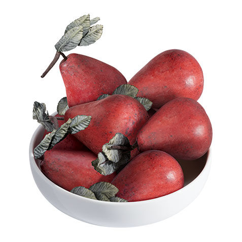 Decorative Butter Pear  (set of 6) image