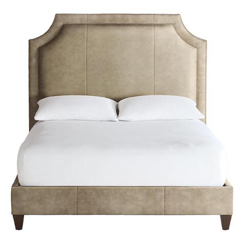 Lianna Custom Leather Bed image