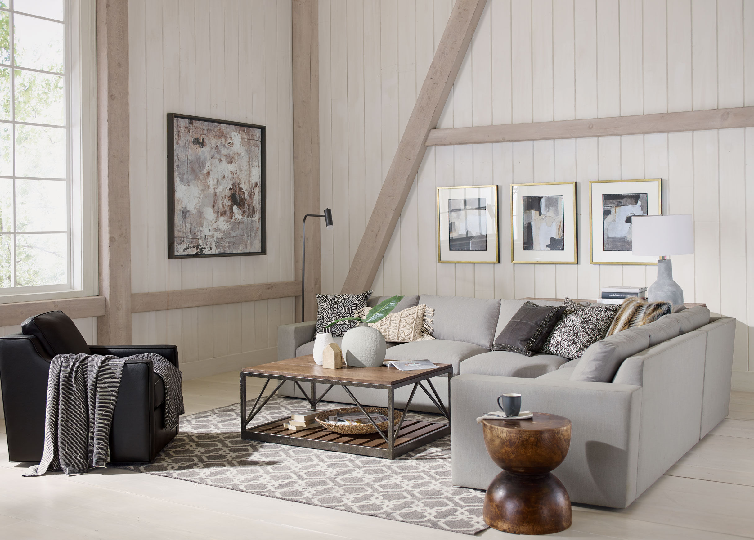 Beam Metal Base Coffee Table Coffee Tables Ethan Allen