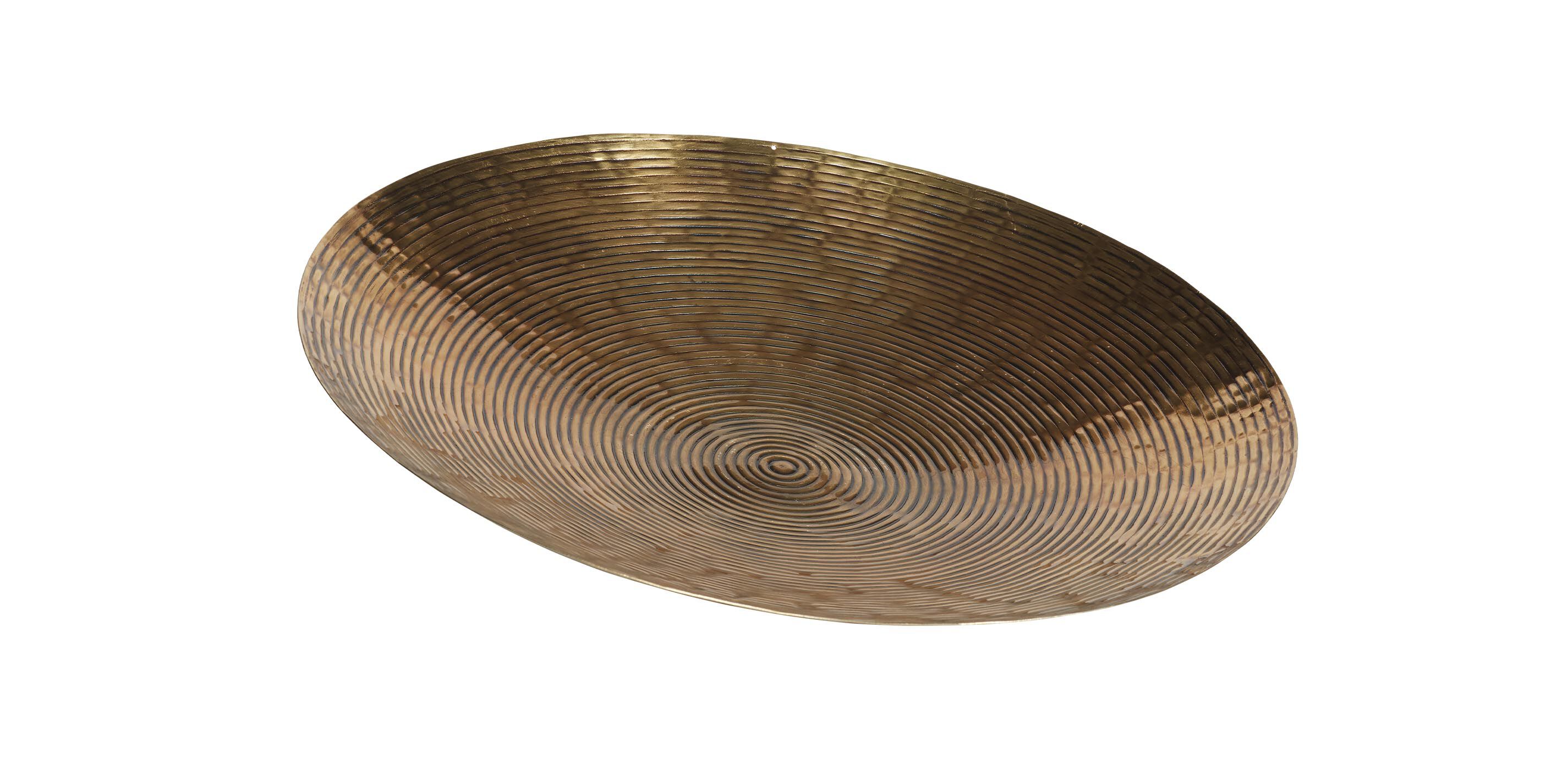 Anisa Ribbed Low Metal Bowl_1