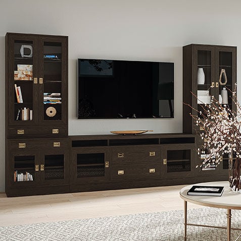 Callum Grand Media Center, Glass Doors Product Tile Hover Image 359416G2