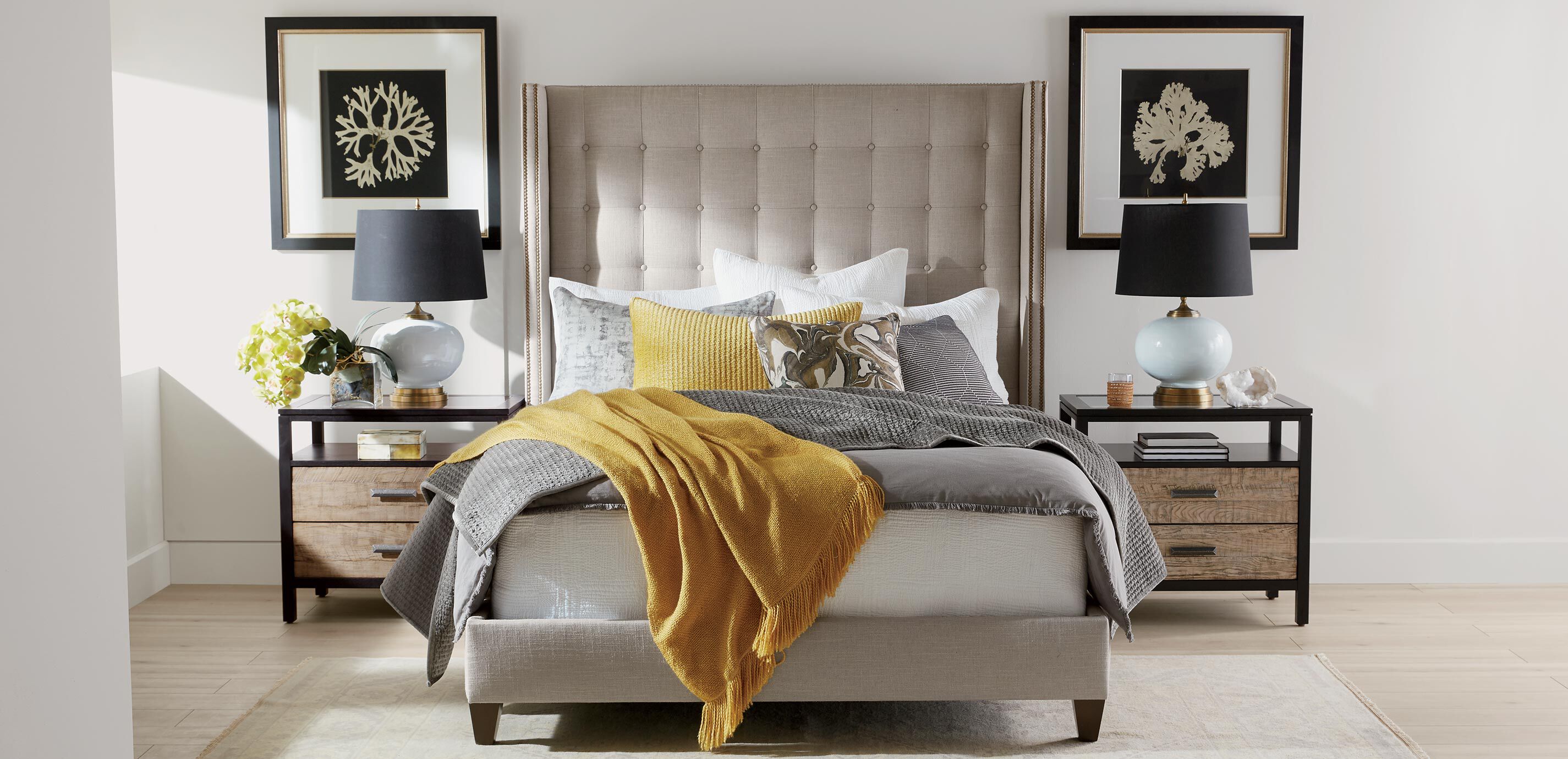 Gray Callyn Duvet Cover and Shams_3