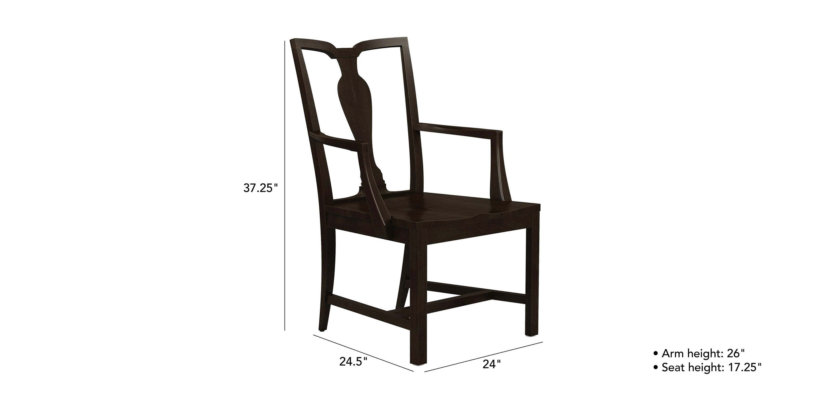 Maddox Dining Armchair, Wood Seat_1