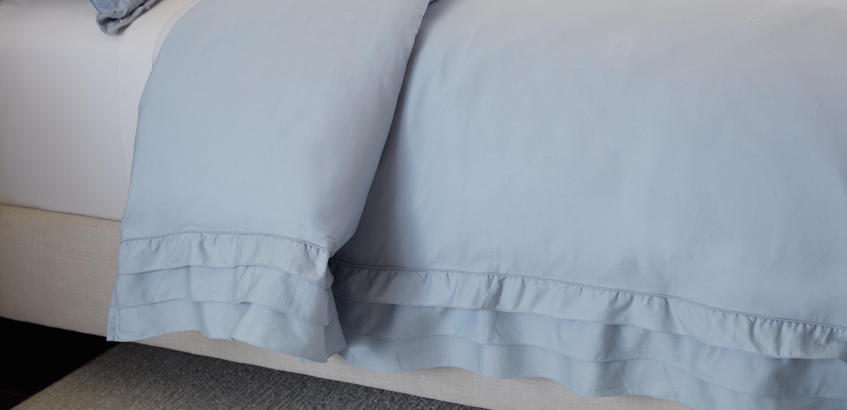 Ruffle Flange Duvet Cover Set_3