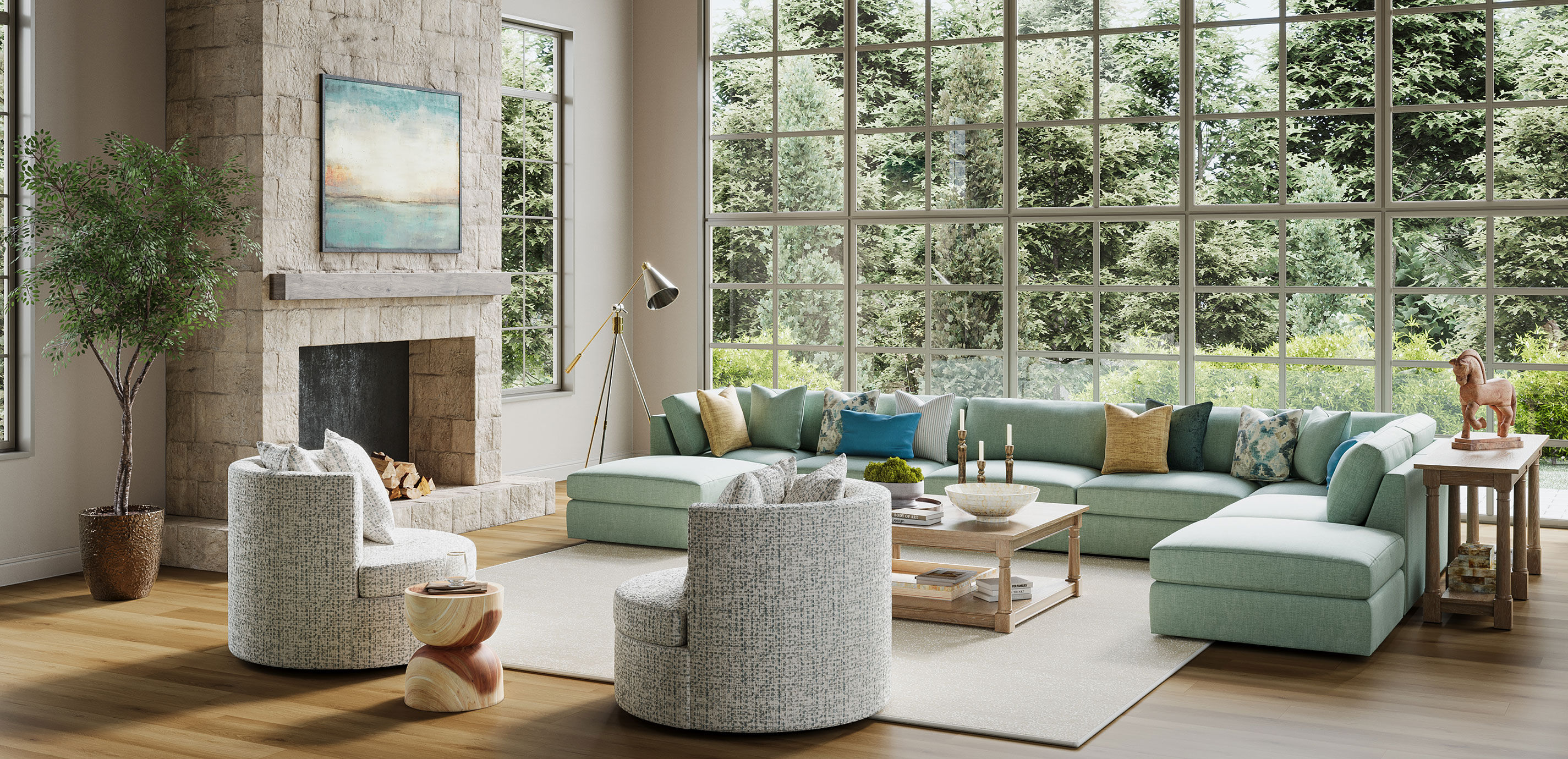 Campolina Wood Horse Sculpture_6