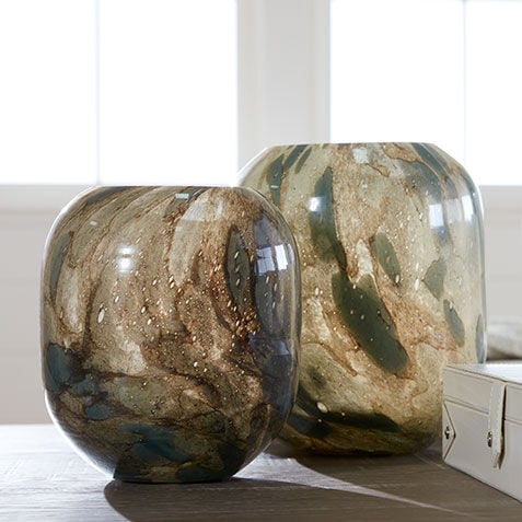 Avani Swirled Glass Vase Product Tile Hover Image 432467