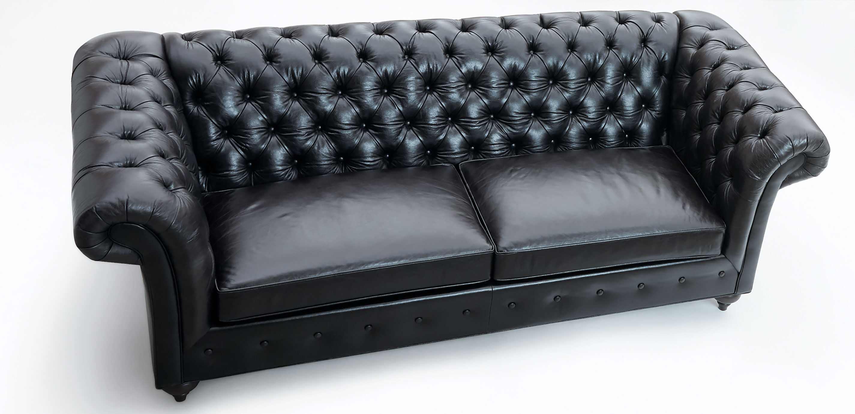 Mansfield Leather Sofa 89"