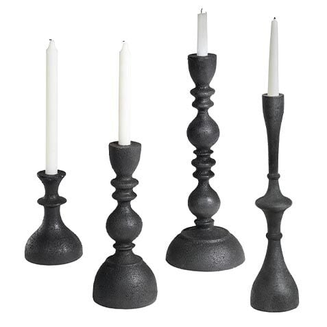 Waylan Cast Iron Taper Candlestick image 430520MST