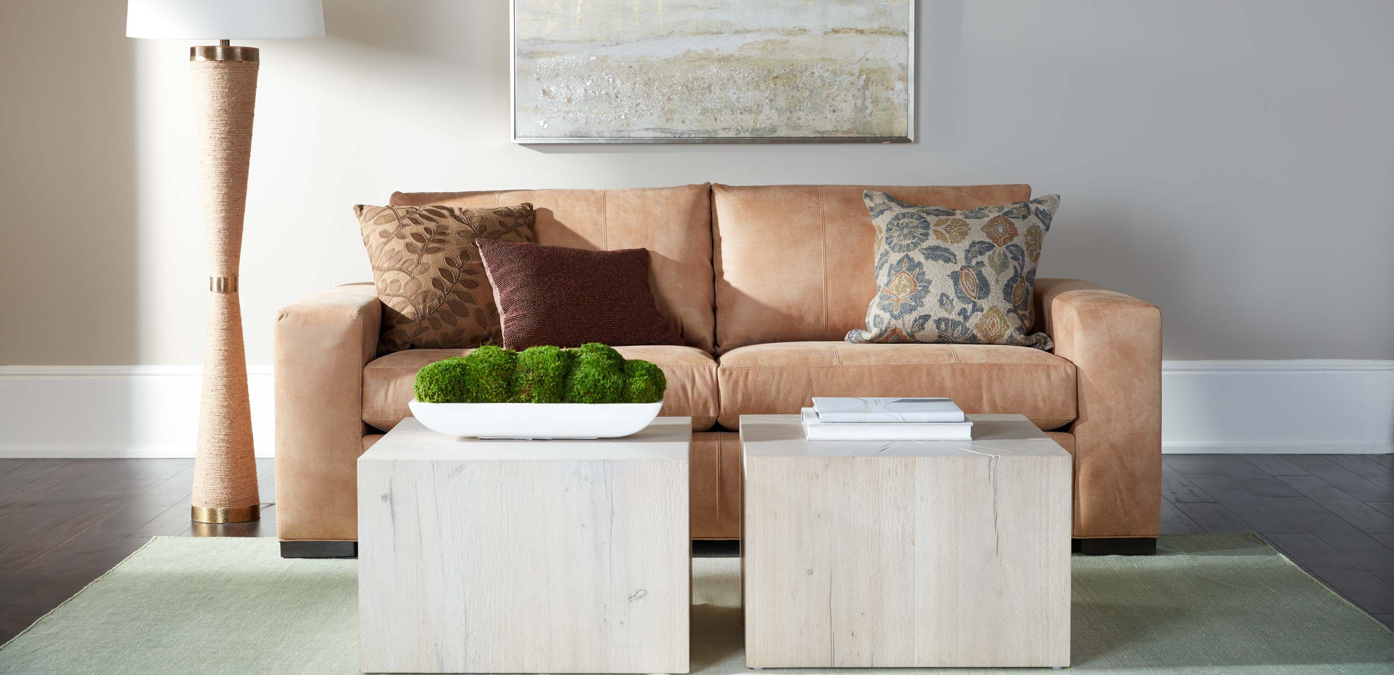 Moss in Linear White Bowl_2