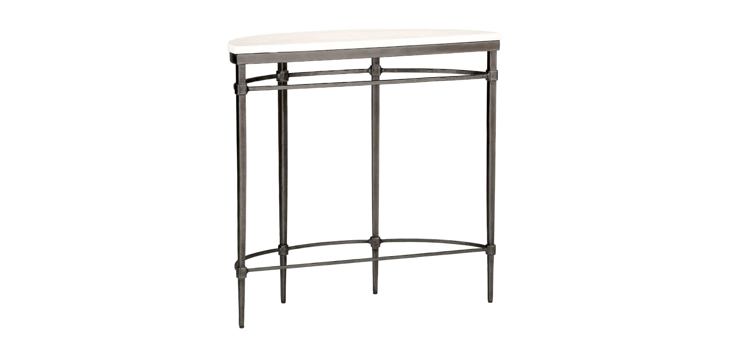 Vida Stone-Top Demilune Console_5