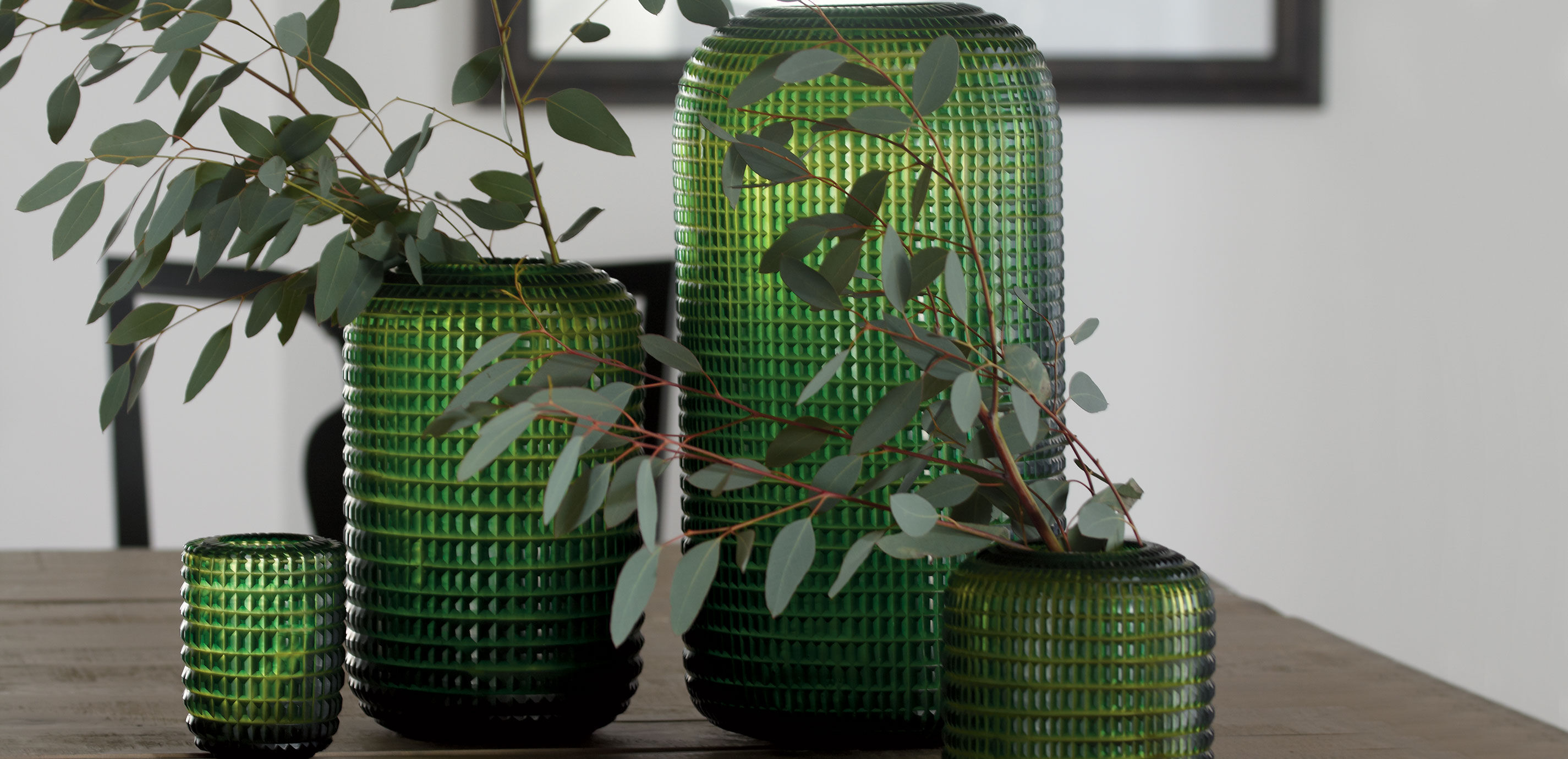 Large Lucira Emerald Vase_1