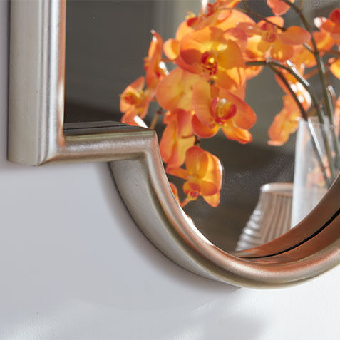 Jayne Silver Leaf Mirror Product Tile Hover Image 074093