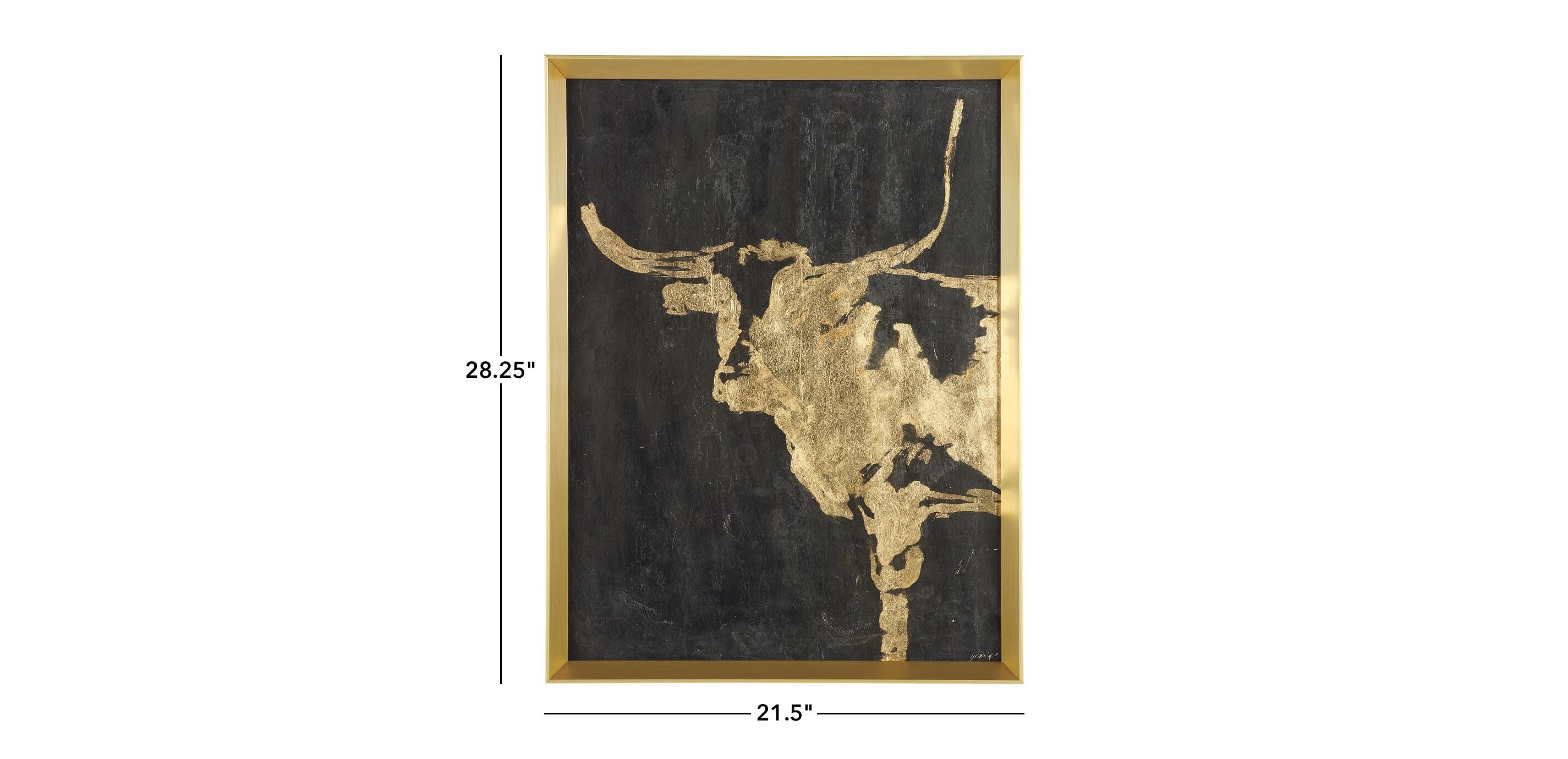 Gold Leaf Bull_1