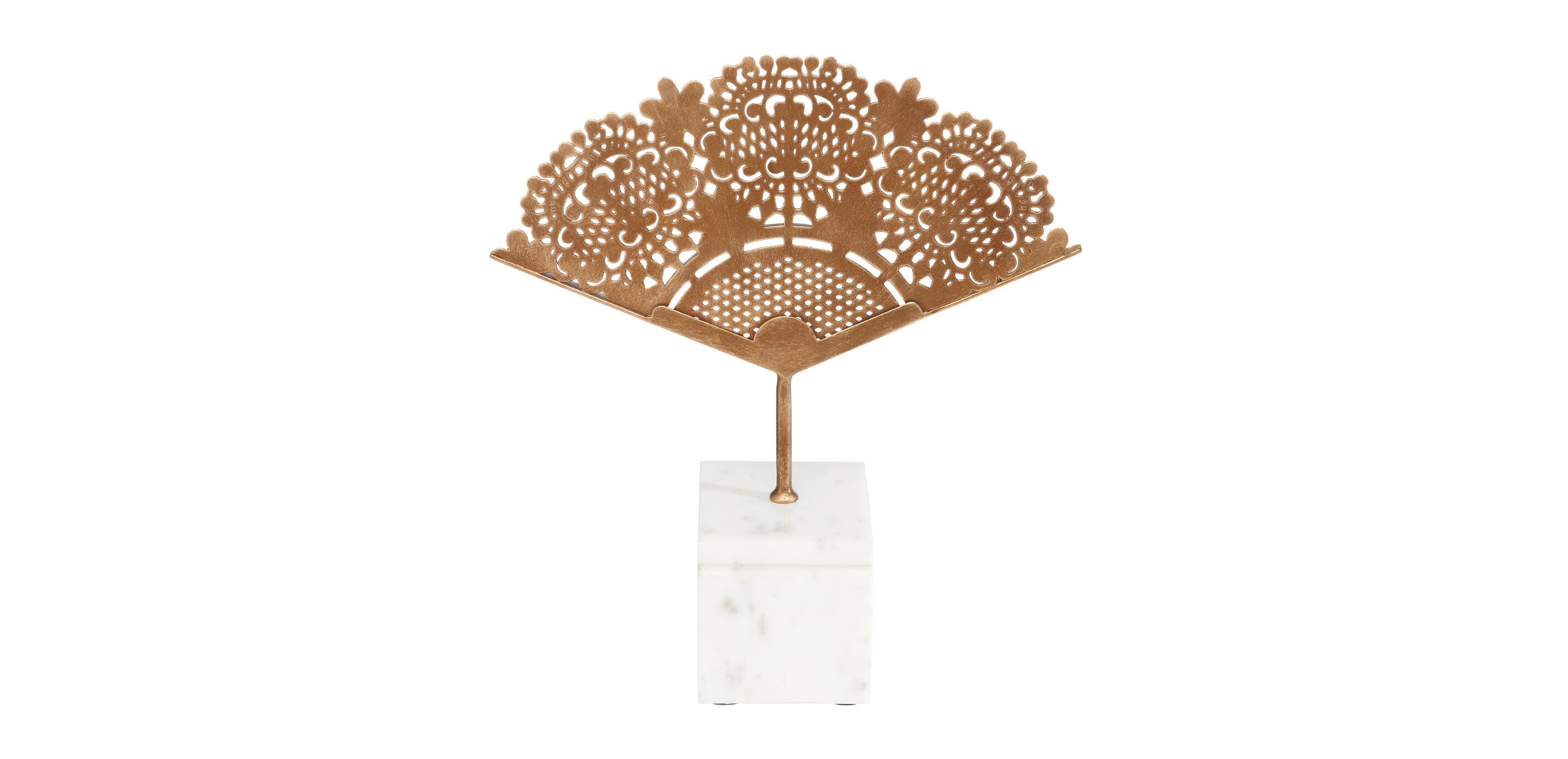 Aurora Metal Lace Sculpture