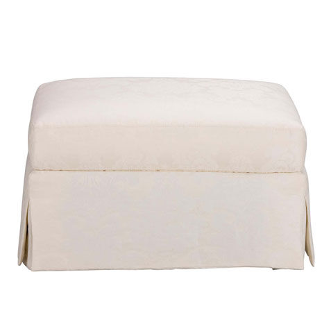 Monterey Skirted Ottoman image