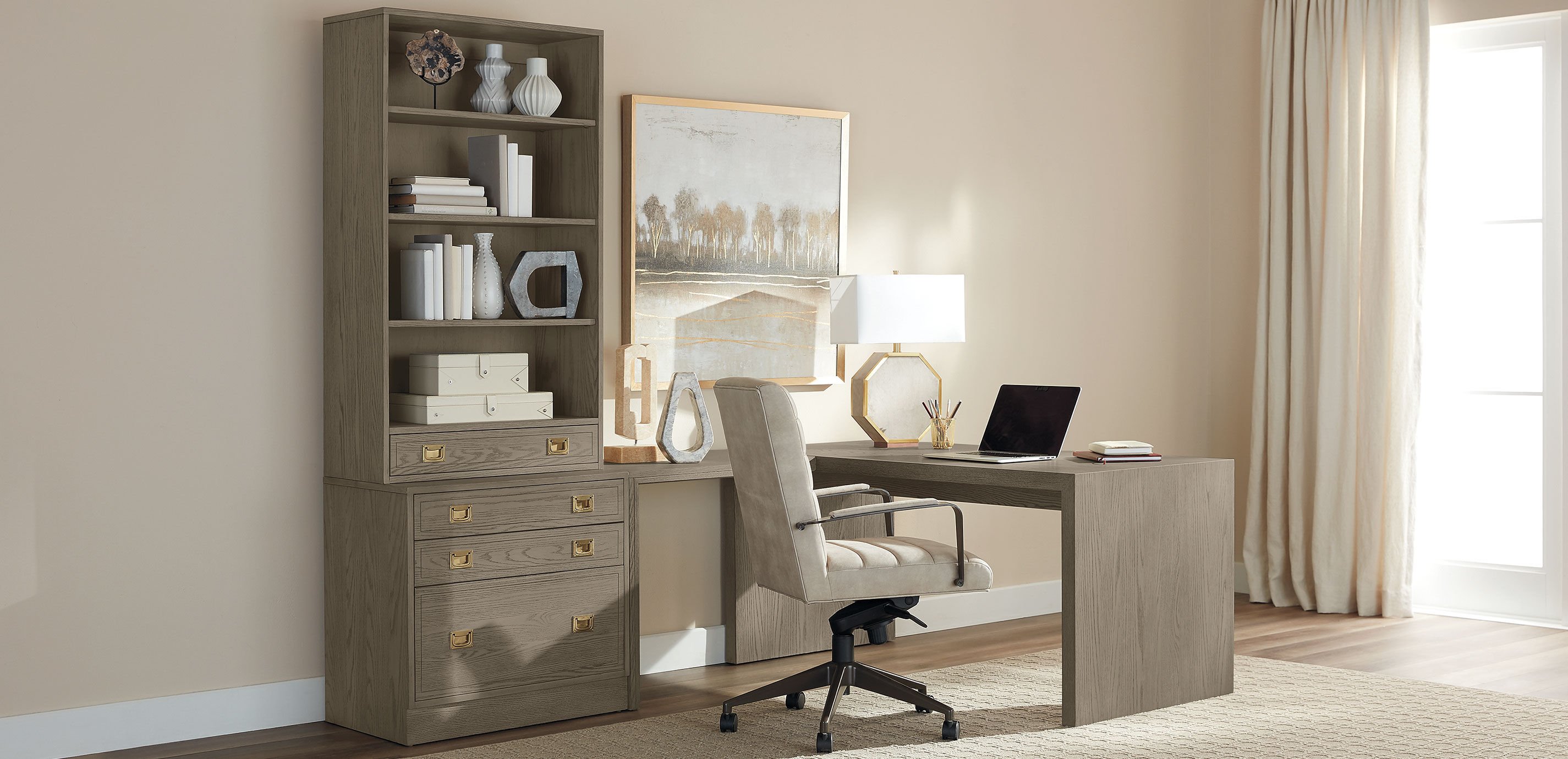 Callum Bookcase with File Cabinet_5