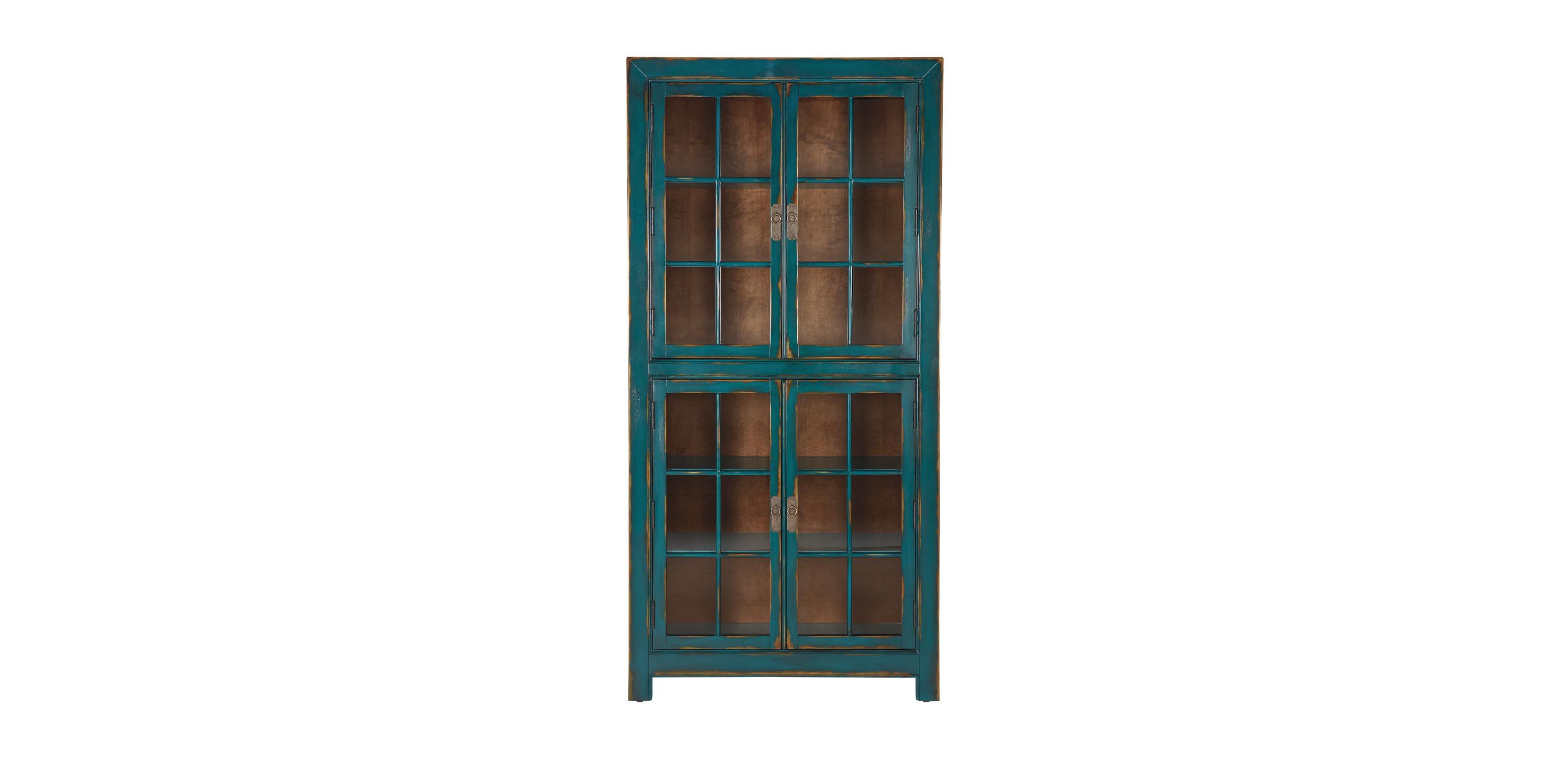 Ming Tall Display Cabinet