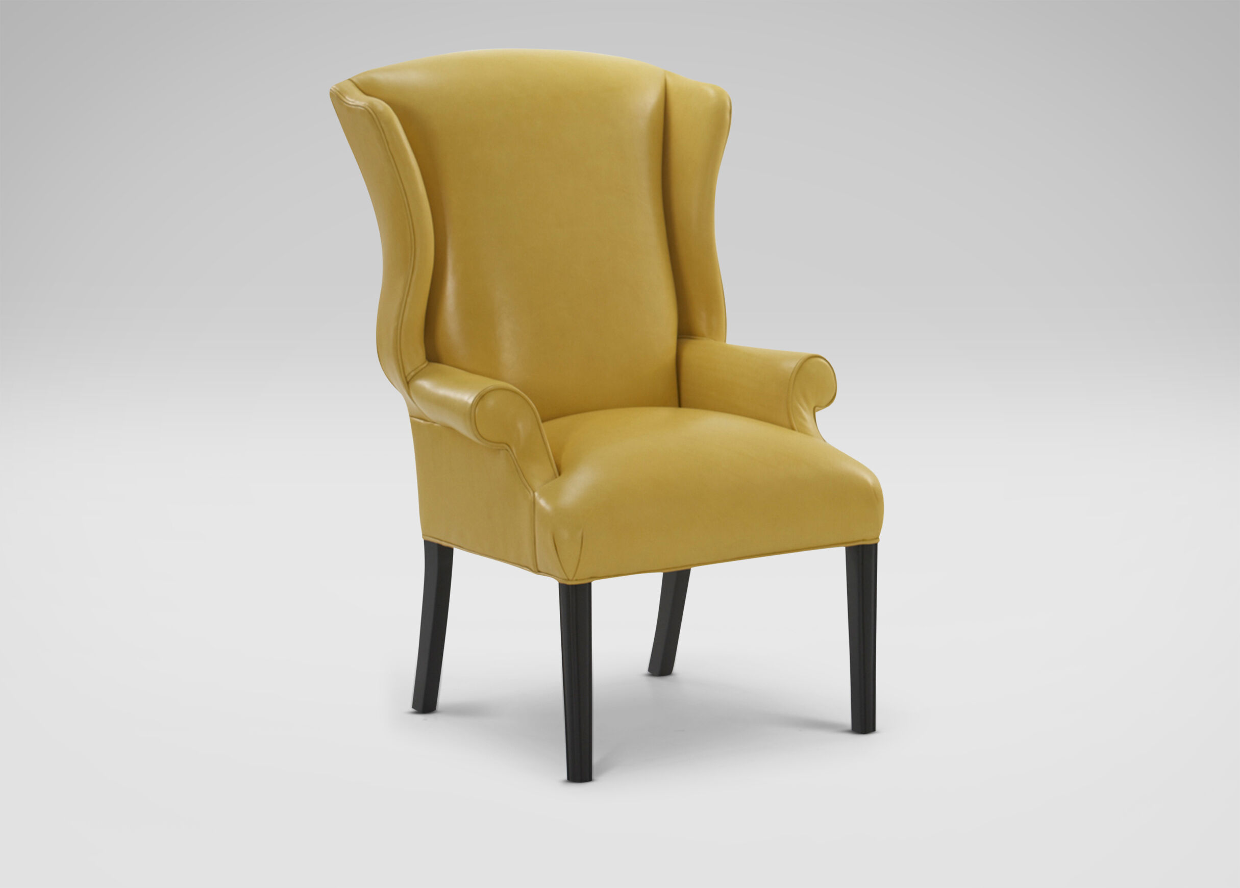 Jayden Leather Host Chair, Daffodil/Black_1