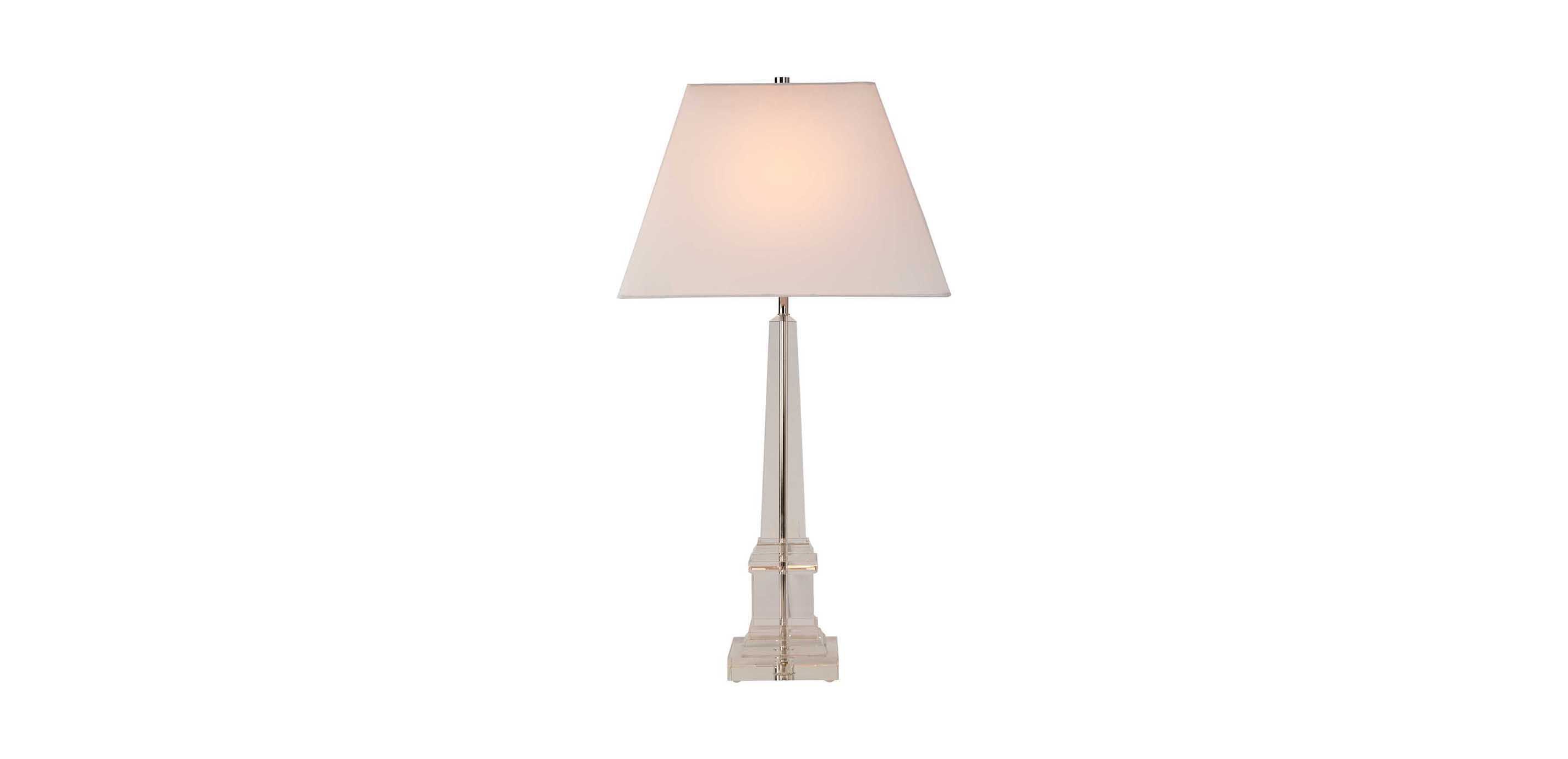 Leslie Crystal Table Lamp