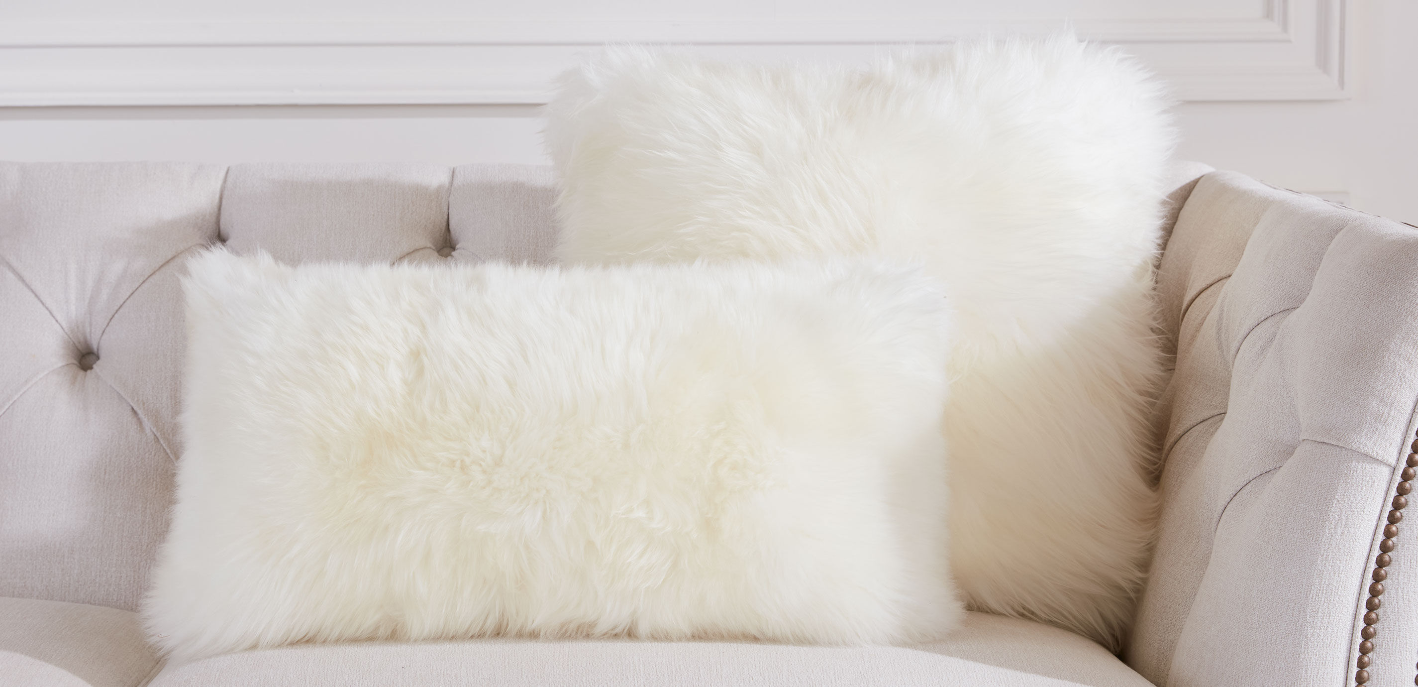 Long Hair Sheepskin Pillow_1