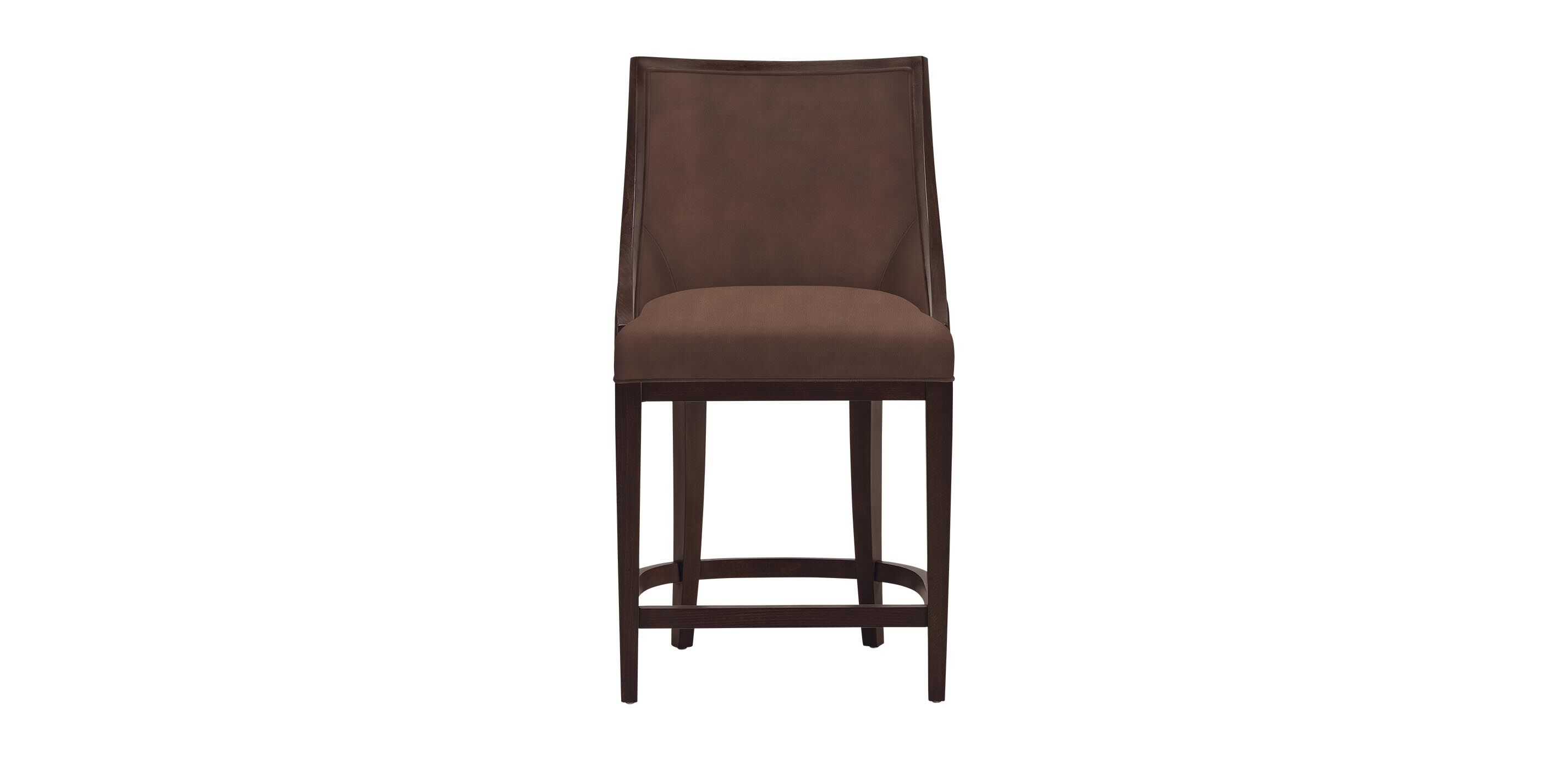 Iryna Leather Counter Stool