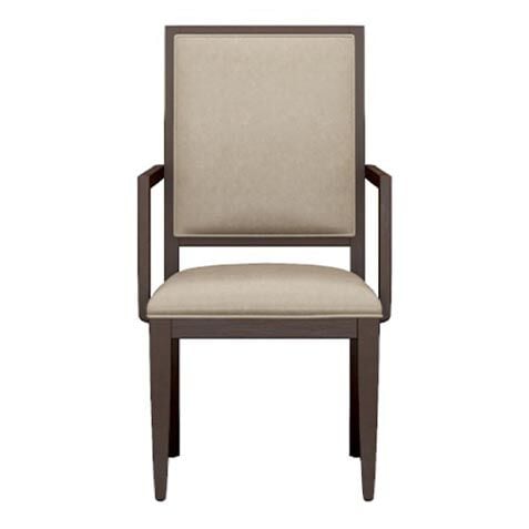 Grayson Leather Dining Armchair image
