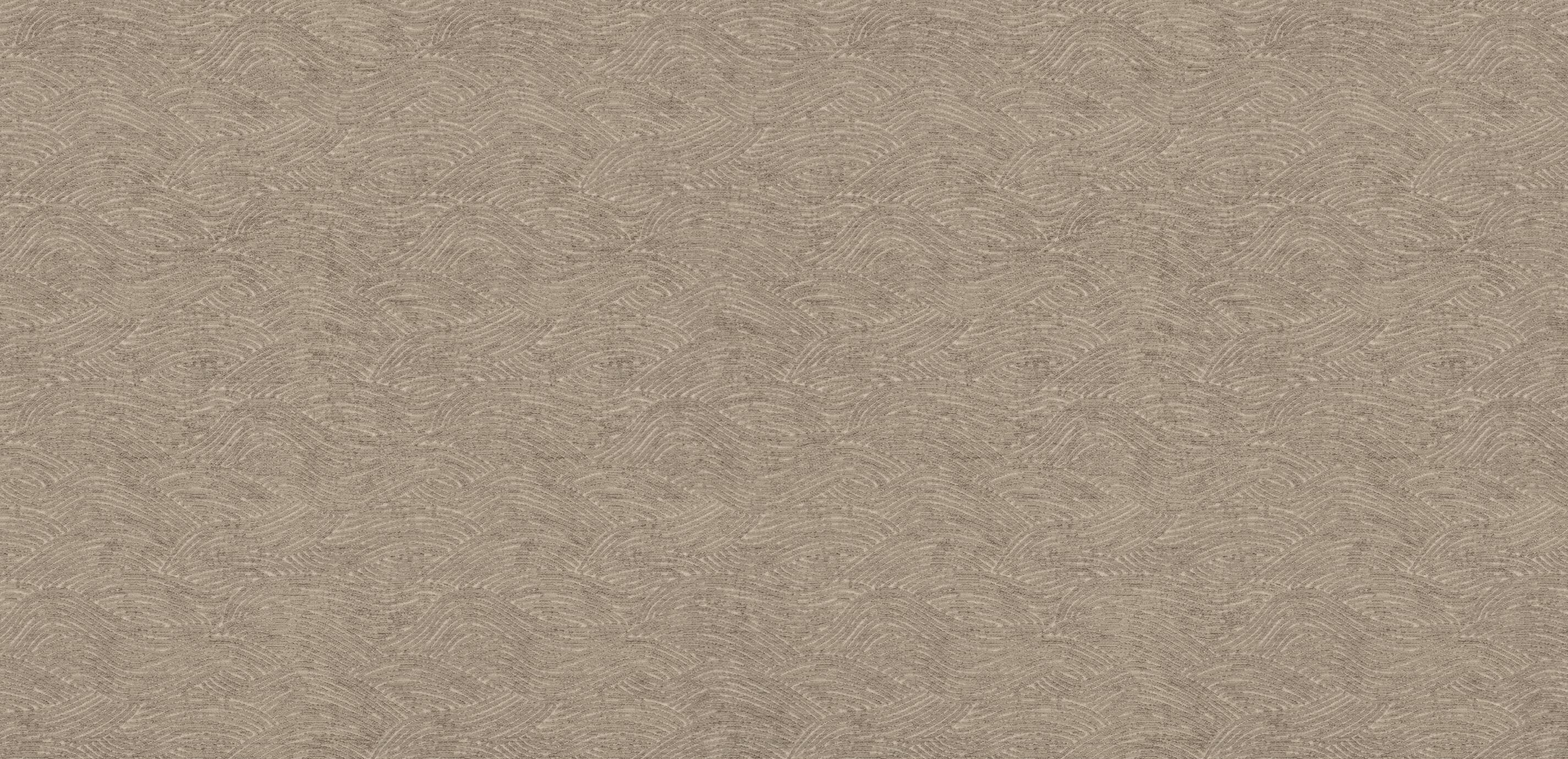 Wavelength Cocoa Fabric By the Yard