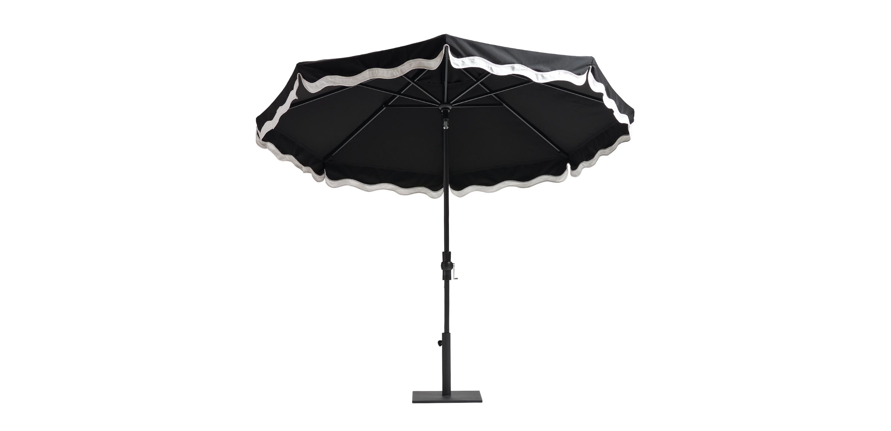 9' Collar-Tilt Umbrella with Wave Canopy_2