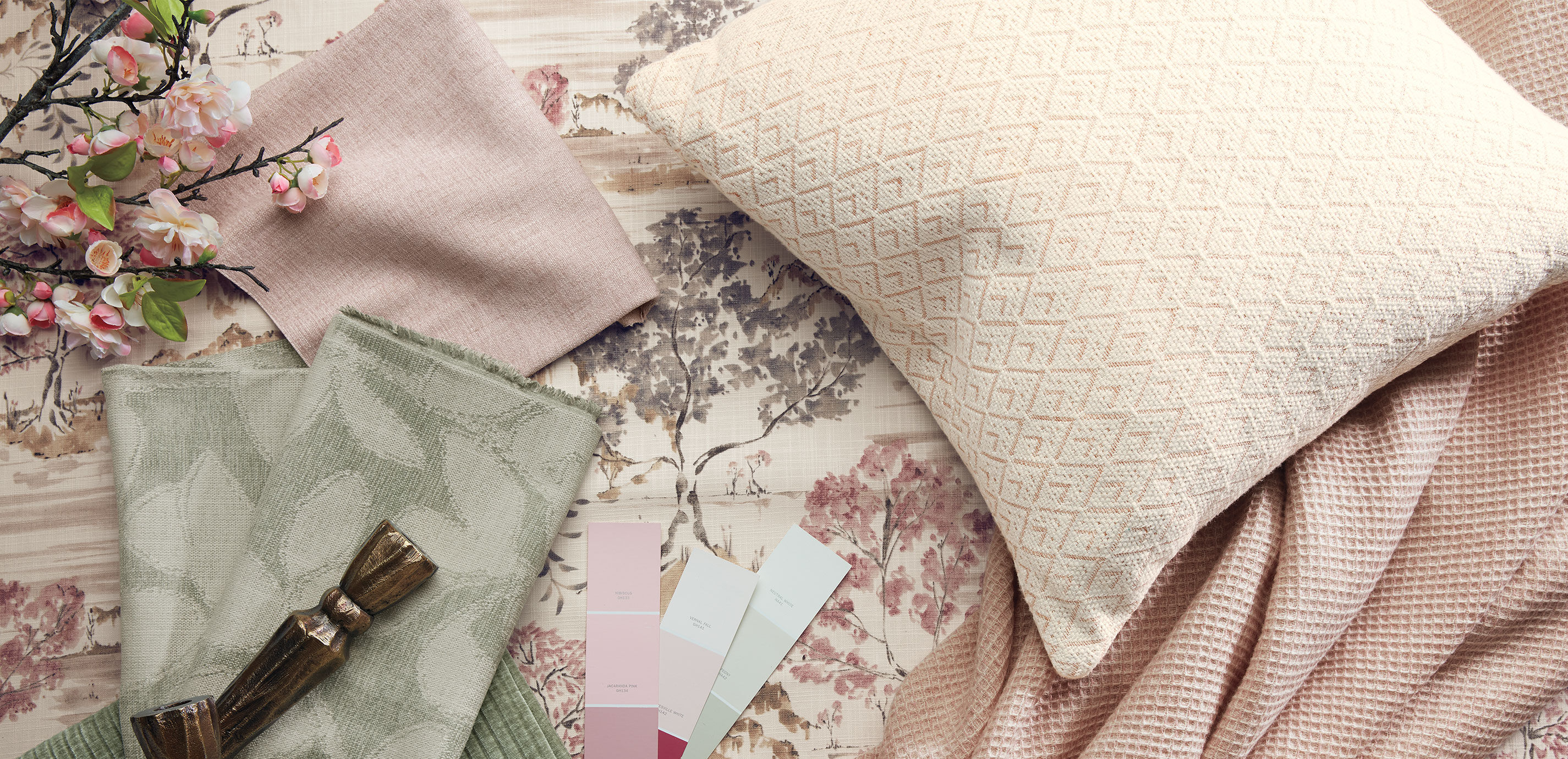 Dawson Blush Fabric By the Yard_1