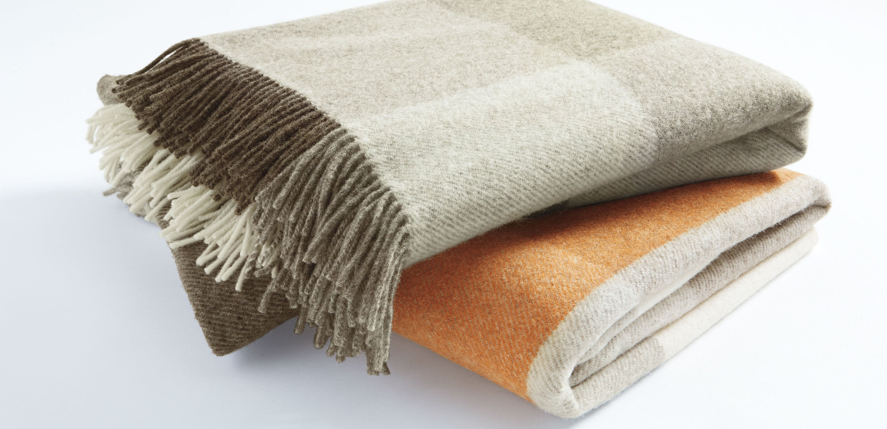 Merino Check Throw_2