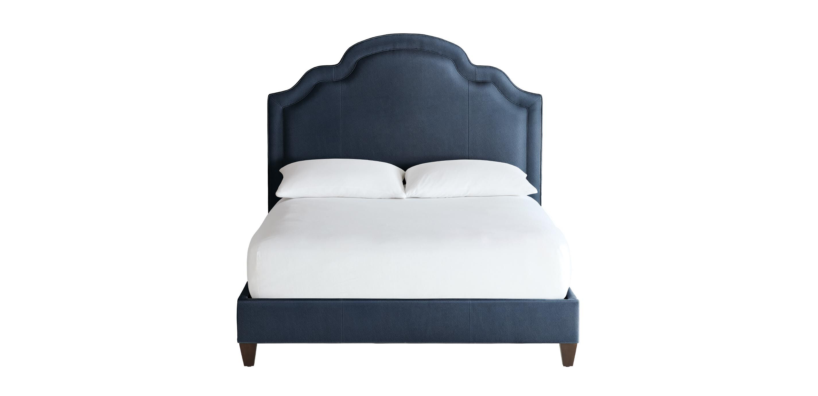 Elenora Custom Leather Bed