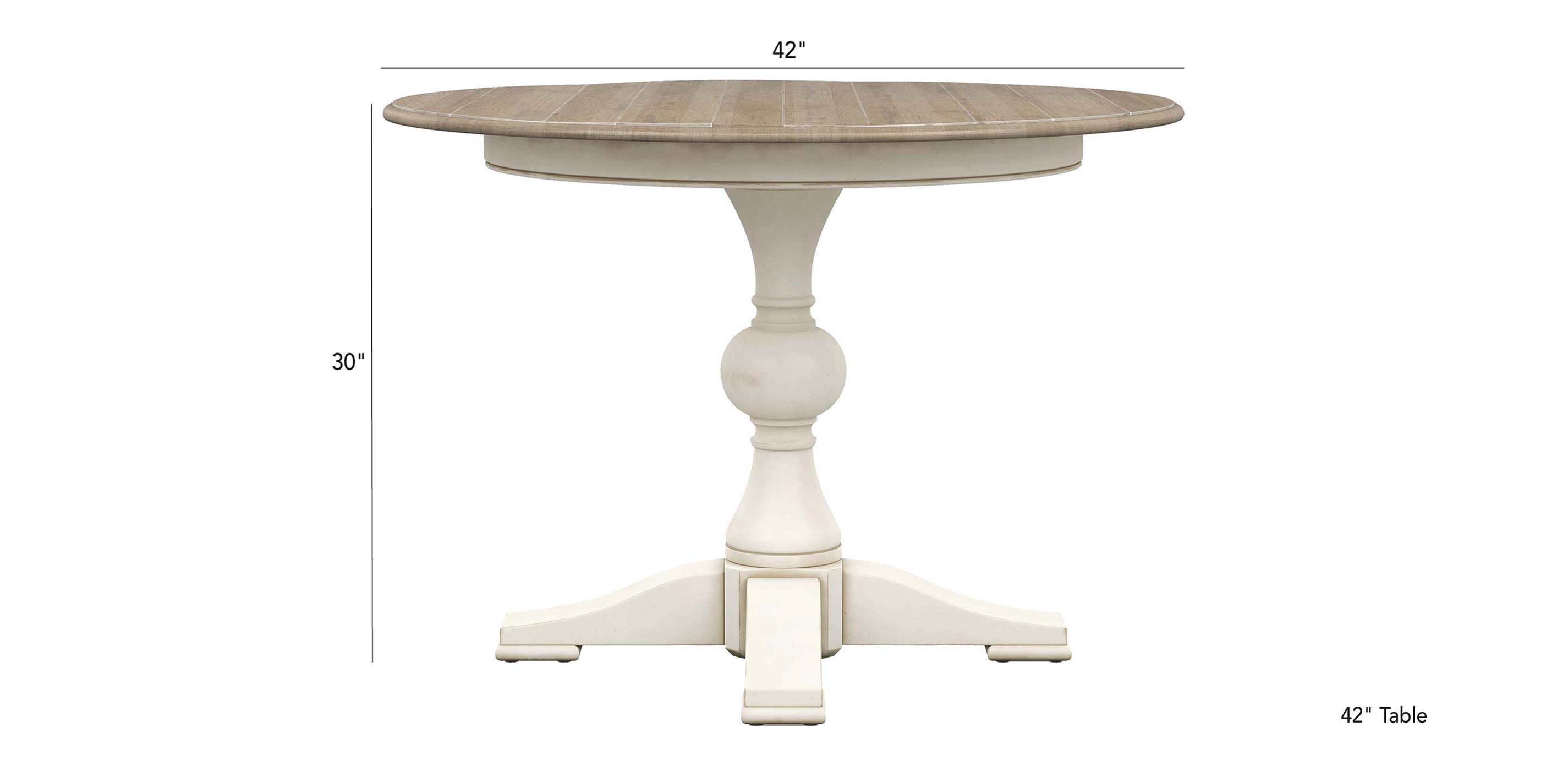 Cooper Rustic Round Dining Table_2