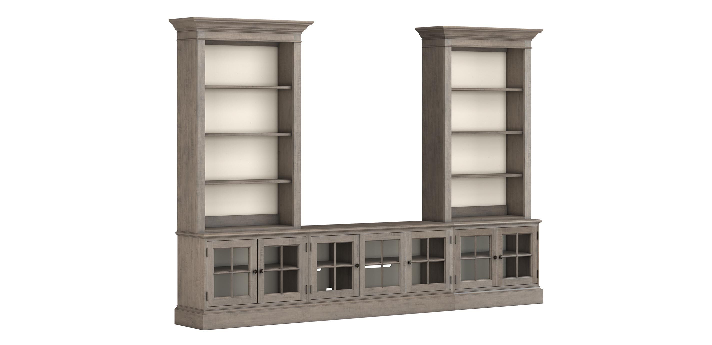 Villa Media Center, Open Shelves_2