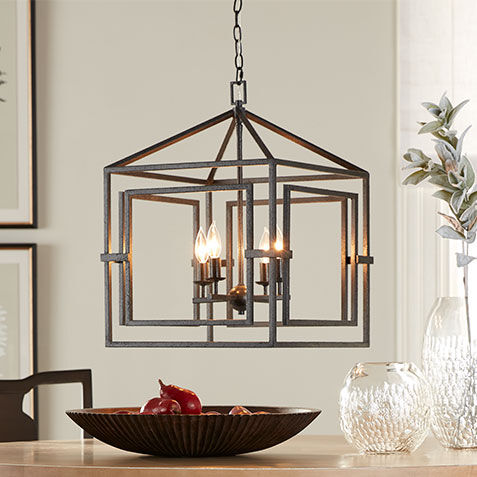 Killian Black Lantern Pendant Light Product Tile Hover Image 093064   BLK