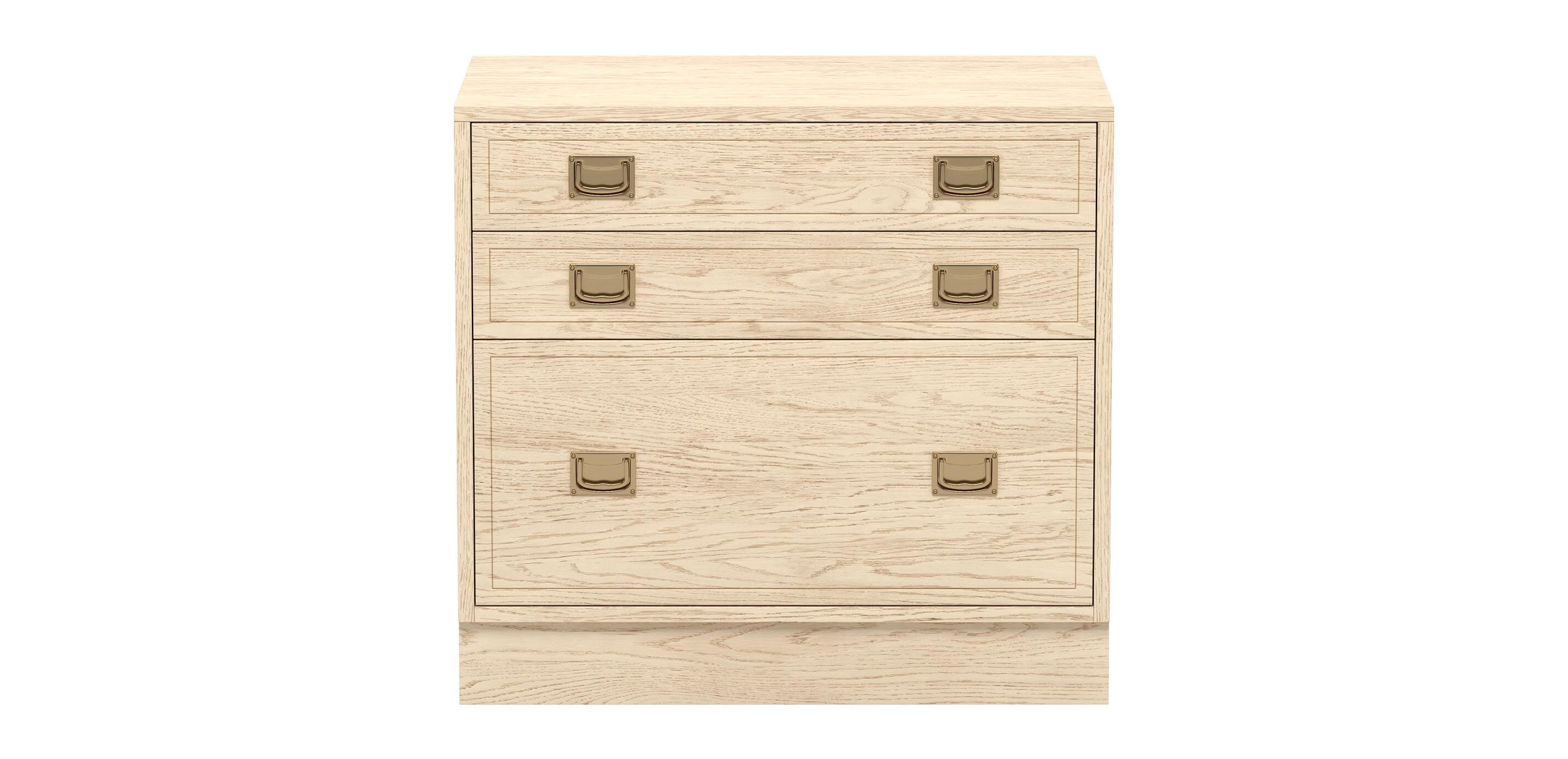 Callum 30" Three-Drawer File Cabinet
